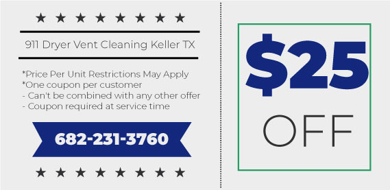 offer 911 dryer vent cleaning Keller